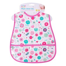 FS696: Wipe Clean PEVA Bib with Pocket